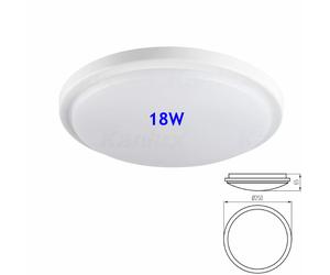 Kanlux 18W LED Bulkhead Ceiling Wall Surface Mounted 1600lm Light IP54 Outdoor