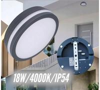 Kanlux 18W LED Bulkhead Light IP54 Outdoor & Indoor Ceiling Wall Lamp UK