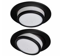 Kanlux AGEO DSO-B 33165 Modern Adjustable GU10 LED Recessed Ceiling Spot Light [EEK: A++]