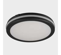 Kanlux Beno ECO LED Ceiling Light 20W IP65 Waterproof Black