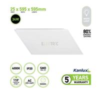 Kanlux BLINGO 34W LED Panel 600x600 4000K Ceiling Light