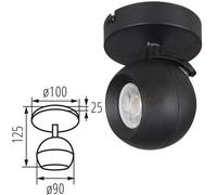 Kanlux GALOBA Wall Ceiling GU10 Light Fitting Adjustable Spotlight Pendant Lamp