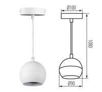Kanlux GALOBA Wall Ceiling GU10 Light Fitting Adjustable Spotlight Pendant Lamp