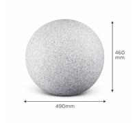 Kanlux Garden Ball Light Post Top Lantern Light Spike Light Globe Outdoor Bulb [EEK: A]