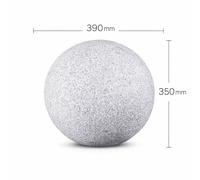 Kanlux Garden Ball Light Post Top Lantern Light Spike Light Globe Outdoor Bulb [EEK: A]