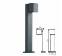 Kanlux GORI 50 29002 GU10 LED Garden Bollard Light Fitting Replaceable Bulb Lamp