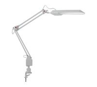Kanlux HERON II LED Desk Lamp Clamp Adjustable Swing Arm Task Light Black White