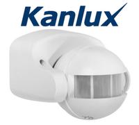 Kanlux IP44 Outdoor 160Degree Security PIR Motion Detector Movement Sensor White