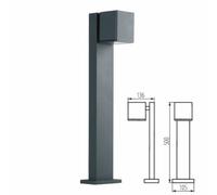 Kanlux GORI 50 29002 GU10 LED Garden Bollard Light Fitting Replaceable Bulb Lamp