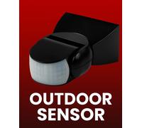 240V Outdoor IP65 120 Degree Security PIR Motion Movement Sensor Detector Switch