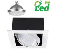 Kanlux MATEO DLP 150-W 32931 240v LED Tilt GU10 Ceiling Downlight Shop Fitting