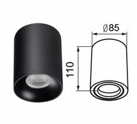 Kanlux Modern Ceiling Spotlight Cylinder Fitting RITI GU10 Kitchen Living Room