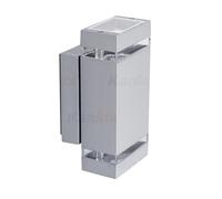 Kanlux Grey Wall Mounted Up & Down Light Outdoor Indoor IP44 Free GU10's 22442
