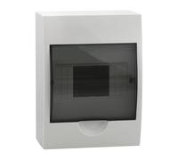 Kanlux Plastic Small Fuse Box, 6 Circuits, IP40 Protection, Surface-Mounted