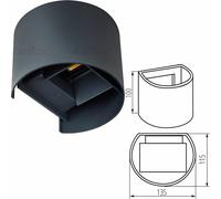 Kanlux REKA LED EL 7W-O-GR Facade luminaire