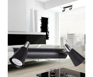 Kanlux SEMPRA EL-2I B-SR 33093 Twin Adjustable GU10 LED Wall Ceiling Spot Light