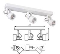 Kanlux SONDA Wall Ceiling GU10 Fitting Adjustable Interior Decor Spot Light 240V