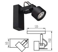 Kanlux SONDA Wall Ceiling GU10 Fitting Adjustable Interior Decor Spot Light 240V
