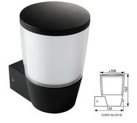 Kanlux Sorta E27 LED IP44 Bollard Post Outdoor Path Light Wall Garden Lighting