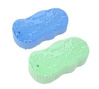 KANLVU 2 Pcs Magic Exfoliating Sponge & Body Scrubber, 3D Super Soft Magic Exfoliating Bath Sponge for Remover Dead Skin Men and Women(A)