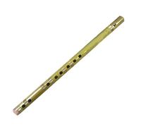 KANLVU Bamboo Soprano Recorder Instrument 6 Holes Gourd Flute Beginner Playing Harp Flute German Style C/E/D/F/G Keys Vertical Flute for Schools, Bands & Personal Use(G key)
