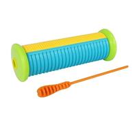 KANLVU Colorful Guiro Instrument Sustainable Latin Percussion Instrument for Professionals Hobbyists Ergonomic Grip with Drum Stick Guira
