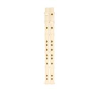 KANLVU Double Blow Bamboo Flute Recorder Instrument for Kids Adults, Soprano Recorder German Fingering Beginner Harp Flute for Music Classes Home Practice(F key/F key)