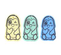 KANLVU Exfoliating Bath Sponge 3 Pcs Super Soft Magic Exfoliating Body Scrubber Deep Cleansing Exfoliating Sponge for All Skin Remover Dead Skin(B)