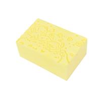 KANLVU Exfoliating Bath Sponge 3D Super Soft Magic Exfoliating Body Scrubber Reusable Remover Dead Skin Exfoliating Sponge for Adults Children and Pregnant Women(Yellow)