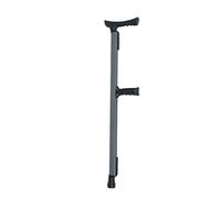 KANLVU Forearm Crutches Aluminum Alloy Arm Crutches Fracture Aid Medical Elderly Walking Stick Adjustable Elbow Crutch Support for Leg Injury or Disability(Black,1Pcs)