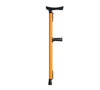 KANLVU Forearm Crutches Aluminum Alloy Arm Crutches Fracture Aid Medical Elderly Walking Stick Adjustable Elbow Crutch Support for Leg Injury or Disability(Orange,1Pcs)