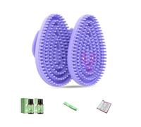 KANLVU Manual Meridian Pressure Brush Cellulite Massage Tool Meridian Brush for Beauty Salon Fatigue Relief Body Relaxation Spa Oil Massage Comb(Purple,Magnet-6pcs)