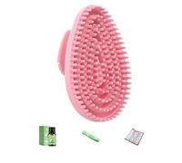 KANLVU Manual Meridian Pressure Brush Cellulite Massage Tool Meridian Brush for Beauty Salon Fatigue Relief Body Relaxation Spa Oil Massage Comb(Pink,Magnet-4pcs)