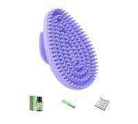 KANLVU Manual Meridian Pressure Brush Cellulite Massage Tool Meridian Brush for Beauty Salon Fatigue Relief Body Relaxation Spa Oil Massage Comb(Purple,Regular-4pcs)