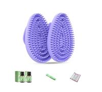 KANLVU Manual Meridian Pressure Brush Cellulite Massage Tool Meridian Brush for Beauty Salon Fatigue Relief Body Relaxation Spa Oil Massage Comb(Purple,Regular-6pcs)