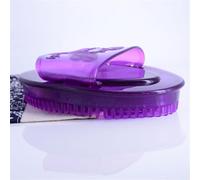KANLVU Meridian Pressure Brush Body Scraping Handheld Cellulite Massage Tool Meridian Brush for Body Relaxation and Oil Massage Comb(Purple,2pcs)
