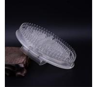 KANLVU Meridian Pressure Brush Body Scraping Handheld Cellulite Massage Tool Meridian Brush for Body Relaxation and Oil Massage Comb(White,2pcs)