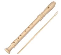KANLVU Soprano Recorder Flute Instrument with Cleaning Rod and Bag German Style Kids, Beginners Student Music Teachers Harp Flute(6 holes)