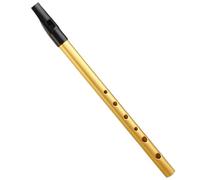 KANLVU Soprano Recorder German Fingering 6 Holes Recorder Instrument for Kids, Beginners, Students Music Education Irish Whistle Flute, Piccolo Recorders Musical Instruments(Gold,D key)