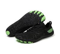 KANLVU Tai Chi Shoes Comfortable Barefoot Shoes Women Kung Fu Shoes Martial Arts Grounding Shoes with Flexible Sole, Breathable Upper, and Adjustable Straps(Black,8 UK)