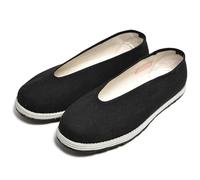 KANLVU Tai Chi Shoes for Men Women Round Mouth Kung Fu Martial Arts Shoes with Soft Sole, Flexible Design, Casual Single Shoes for Wushu, Karate, and Daily Wear(8 UK)