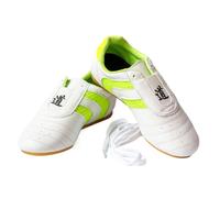 KANLVU Tai Chi Shoes Premium Kung Fu for Men & Women Martial Arts Karate Lightweight Comfort Taekwondo for Qi Gong Practice(Green,7.5UK)