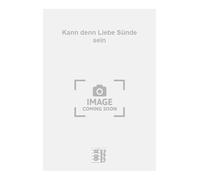 Kann denn Liebe Sünde sein. Salon Orchestra. Score