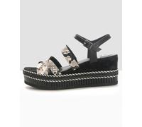 Kanna Grisel Womens Sandals - Black - Black - UK4 EU37US6