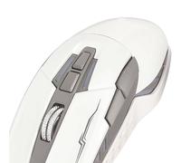 Kannlbaox G7 Electronic Sports Mechanical Mouse, Wired Gaming Mouse USB, Sports Car Shape Design with Cool LED Light, 4 Adjustable DPI Up to 3200, Ergonomic Optical Computer Mouse for PC Gam (White)