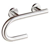 KANNORE Grab Rail,Armrest Grab Bar Grab Bars Safe Handrail Grab Rail Toilet Roll Holder Bathroom Bathtub Grab Bar Anti Slip Assistive Handle Safety Armrest Bathroom Accessories/Silver/25Cm