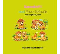Kannukutti: and Farm Animals coloring book, vol:1