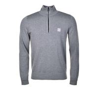 Kanobix Knitted Quarter Zip Silver, XL