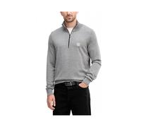 Kanobix S Half-zip Turtleneck - male - Boss - Turtlenecks - Gray - XL - Knitwear XL