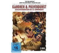 KANONEN & PULVERDUNST - LOREN,SOPHIA/+ SCHLACHTENABENTEUER DES 19.JHD 3 DVD NEW